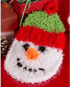 Snowman Scrubby Free Crochet Pattern (English)-snowman-scrubby-free-crochet-pattern-jpg