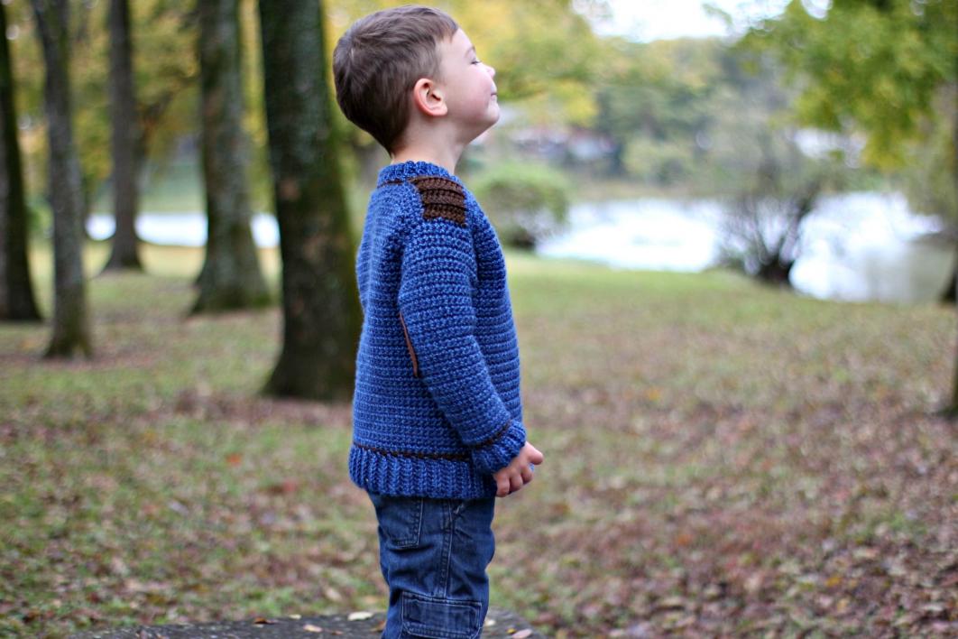 Saddle Shoulder Sweater for Children, 4-12 yrs-sweater1-jpg