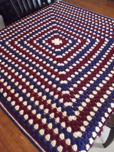 &quot;TOWN AND COUNTRY&quot;  A great handmade afghan at GrannyBlankets.com-town-country-afghan-jpg