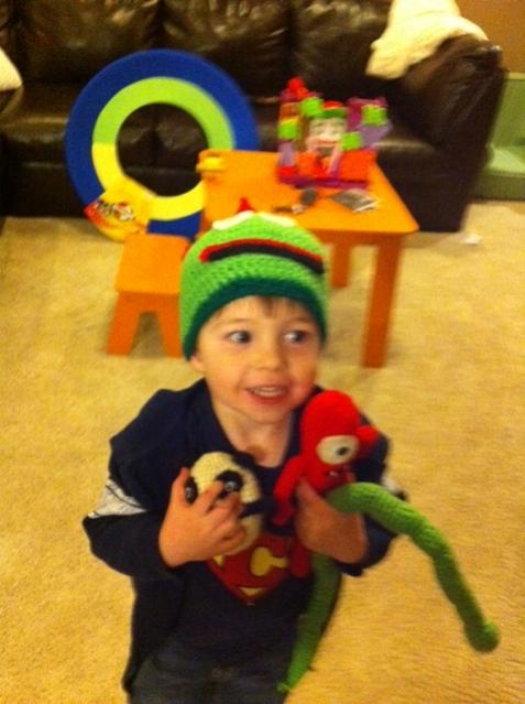 Video of my grandson with all the things I crocheted him-4th-birthday2-jpg