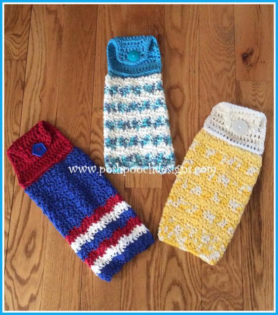 Striped Towel Free Crochet Pattern (English)-striped-towel-free-crochet-pattern-jpg