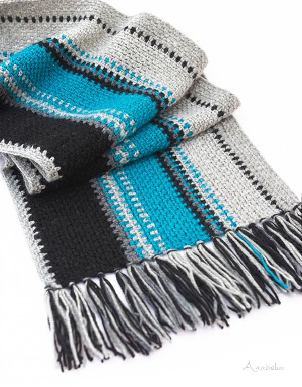 Moss Stitch Scarf for Adults-scarf-jpg