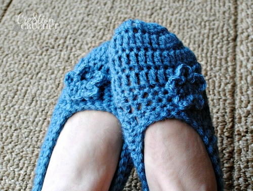 Blue Slippers Free Crochet Pattern (English)-blue-slippers-free-crochet-pattern-jpg