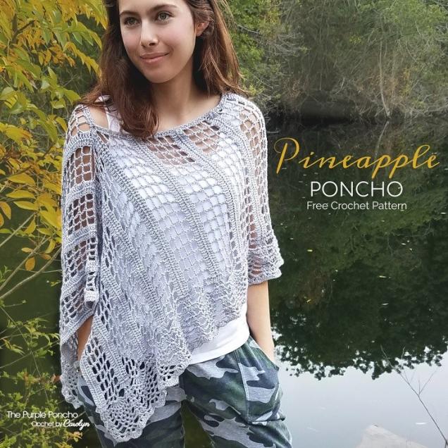 Pineapple Poncho for Women-poncho-jpg