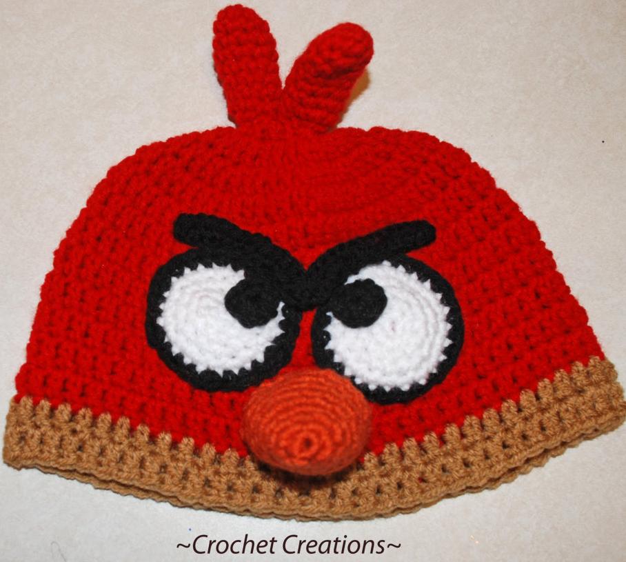 Collection of Children's Hats-angry-bird-jpg