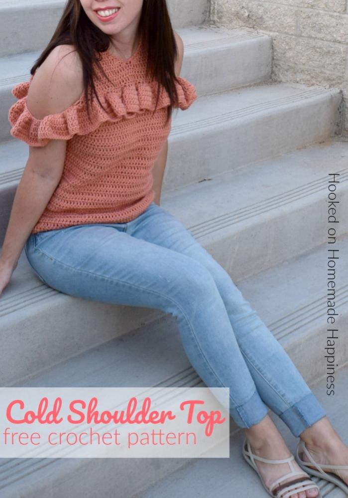 Cold Shoulder Top for Women, S-L-top-jpg