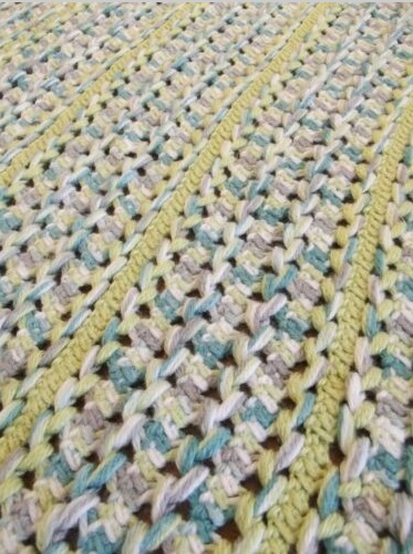 &quot;SOFT SUE&quot; A beautiful and very soft design.  GrannyBlankets.com-handmade-afghan-throw-jpg