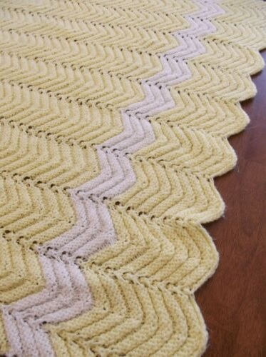 &quot;YELLOW BABY&quot;  A good baby throw available at GrannyBlankets.com-yellow-afghan-blanket-babies-jpg