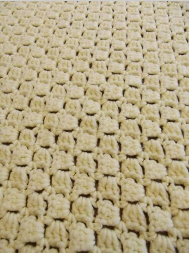 &quot;RUBBER DUCKY&quot; A nice little afghan throw blanket available at GrannyBlankets.com-yellow-handmade-blankets-sale-jpg