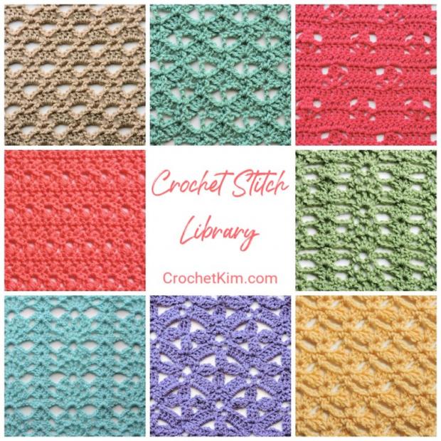 Crochet Stitches by CrochetKim-collage8stitches1000-jpg