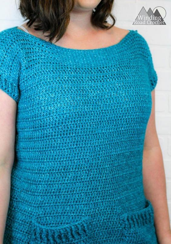 Crochet Tunic Tee for Women, XS-XXL-tee2-jpg