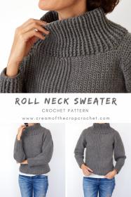 Roll Neck Sweater for Women, S-L-sweater-jpg