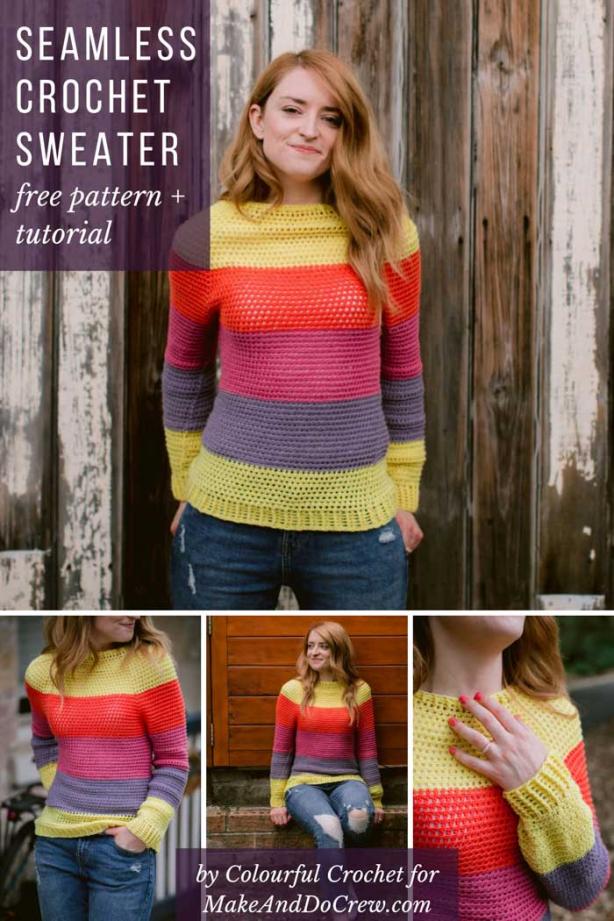 Top Down Crochet Sweater for Women, S-3XL-sweater2-jpg