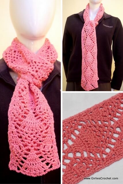 Diana Crochet Scarf for Women-scarf-jpg