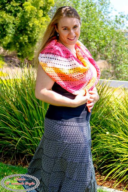 Sunset Boomerang Scarf for Women-scarf1-jpg
