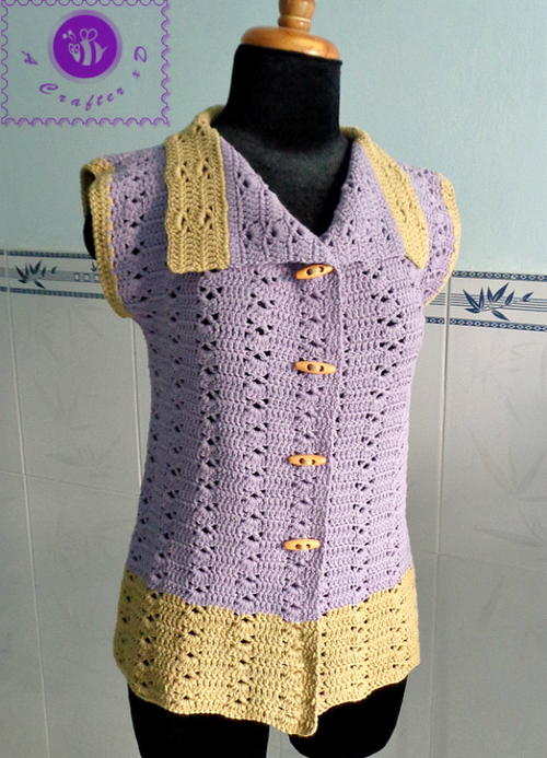Vintage Collar Vest Free Crochet Pattern (English)-vintage-collar-vest-free-crochet-pattern-jpg