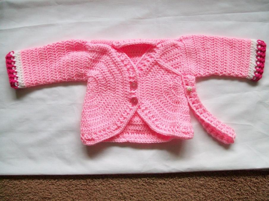 girl's cardigan done and a picture of both the boy's and the girl's cardigan-004-jpg