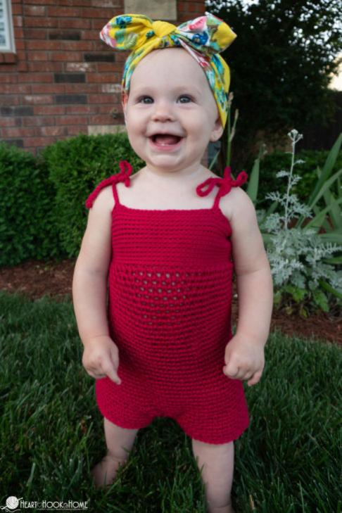 Infant Romper for Baby, Newborn-3T-infant-romper-crochet-pattern-31-e1560383225573-jpg