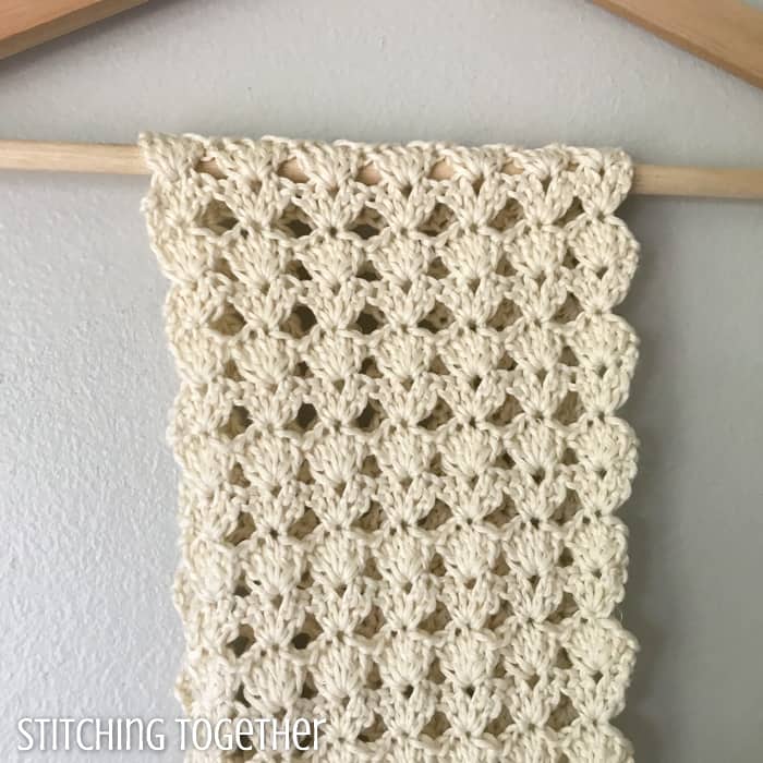 Seashore Shell Stitch Scarf for Women-scarf1-jpg