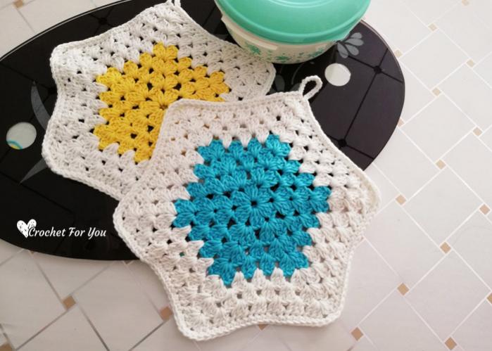 Granny Hexagon Potholder Free Crochet Pattern (English)-granny-hexagon-potholder-free-crochet-pattern-jpg