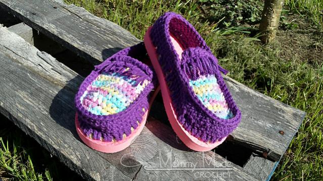 Cotton Moccasin Shoes with Flip Flop Soles for Children and Adults-shoes-jpg