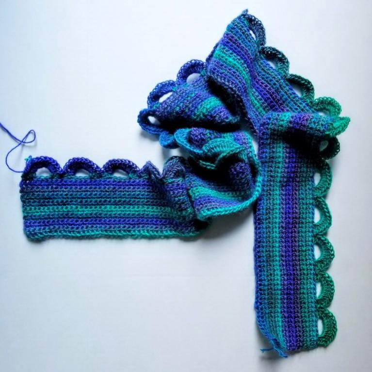 Scallops on the Side Scarf for Women-jpg