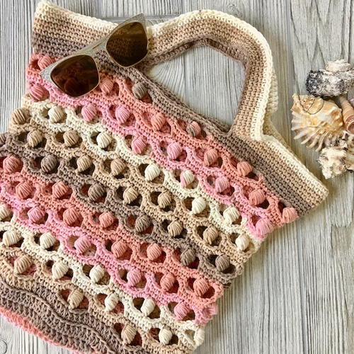 Seashells By Seashore Market Bag Free Crochet Pattern (English)-seashells-seashore-market-bag-free-crochet-pattern-jpg