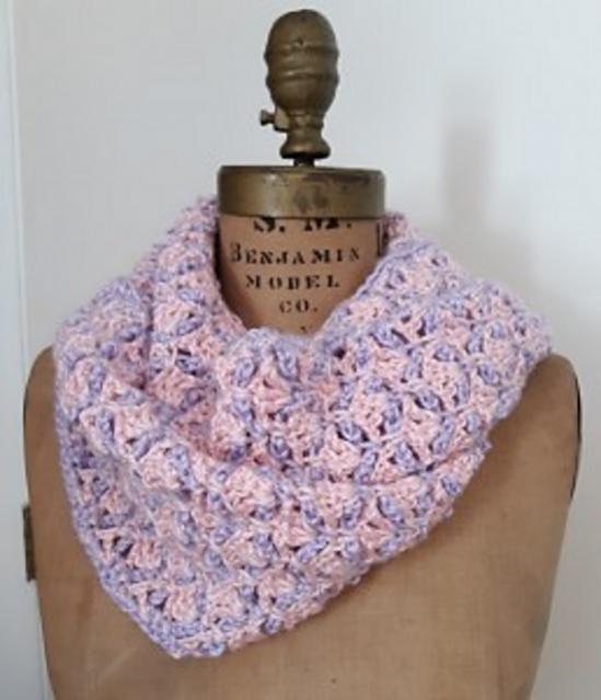 Pink and Purple Scarf for Women-pink-jpg