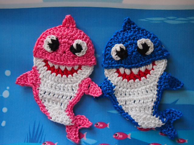Baby Shark and His Family Applique-app2-jpg