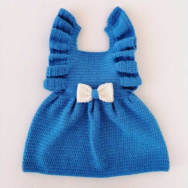 Enchanted Baby Dress, newborn to 6 mos-baby2-jpg
