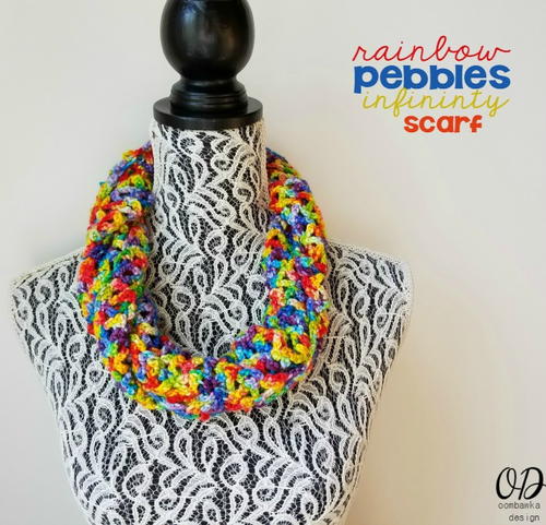 Rainbow Pebbles Infinity Scarf Free Crochet Pattern (English)-rainbow-pebbles-infinity-scarf-free-crochet-pattern-jpg