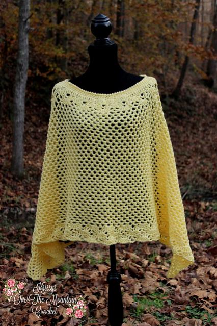 Mesh Over Brook Poncho for Women, S-3X-brook1-jpg