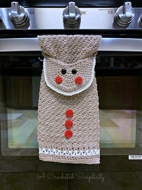 Gingerbread Man Kitchen Towel-gm1-jpg
