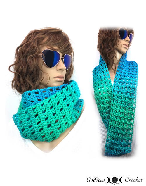 One Skein Infinity Scarf Free Crochet Pattern (English)-skein-infinity-scarf-free-crochet-pattern-jpg