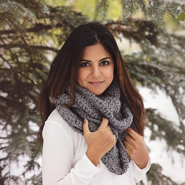 Let It Snow Infinity Scarf for Adults-scarf1-jpg