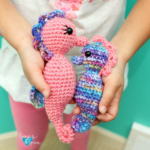 Mommy &amp; Me Seahorse Amigurumi Free Crochet Pattern (English)-mommy-seahorse-amigurumi-free-crochet-pattern-jpg