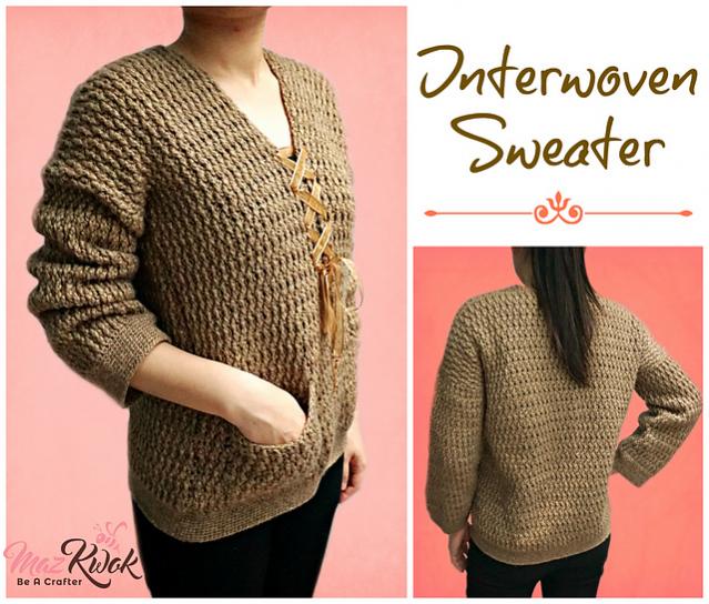 Interwoven Sweater for Women, Large is free-sweater1-jpg