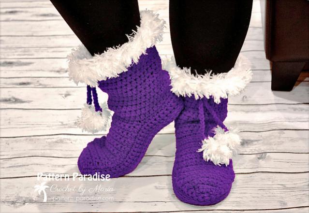 Santa Slippers for Women, 4-12, Men 6-16-slippers2-jpg