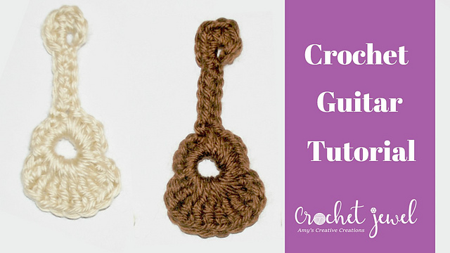 Crochet Mini Guitar Tutorial - Crochet Jewel-guit_medium2-jpg
