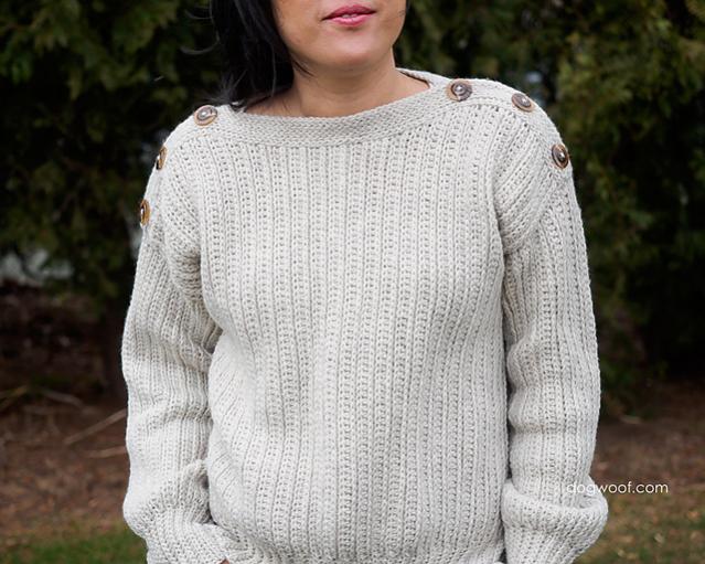 High Line Button Shoulder Sweater for Women, XS-3XL-sweater1-jpg