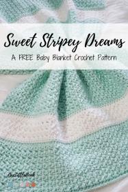 Sweet Stripey Dreams Baby Blanket-blanket1-jpg