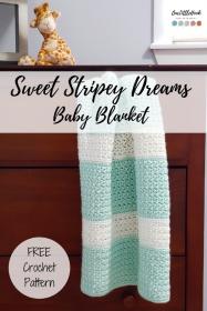 Sweet Stripey Dreams Baby Blanket-blanket3-jpg