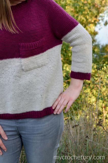Pocket Raglan Sweater for Women, 35.5&quot;-50&quot;-sweater2-jpg