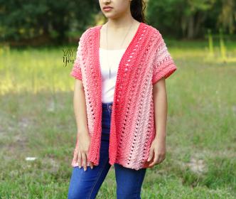 Coral Cardigan for Women, XS-5X-coral3-jpg