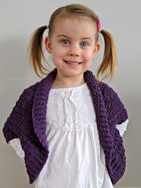 Ragged Falls Cocoon Shrug for Children, 2-12 and Adult, S-5XL-falls3-jpg