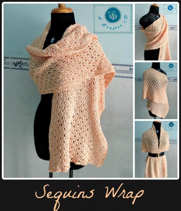 Sequins Wrap for Women-wrap1-jpg