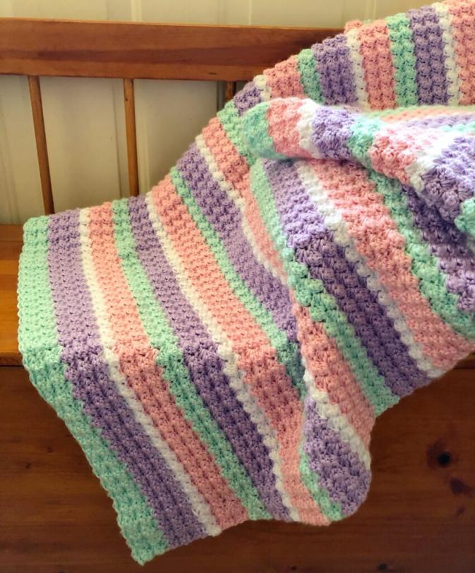 Textured Baby Blanket in Pastel-blanket2-jpg