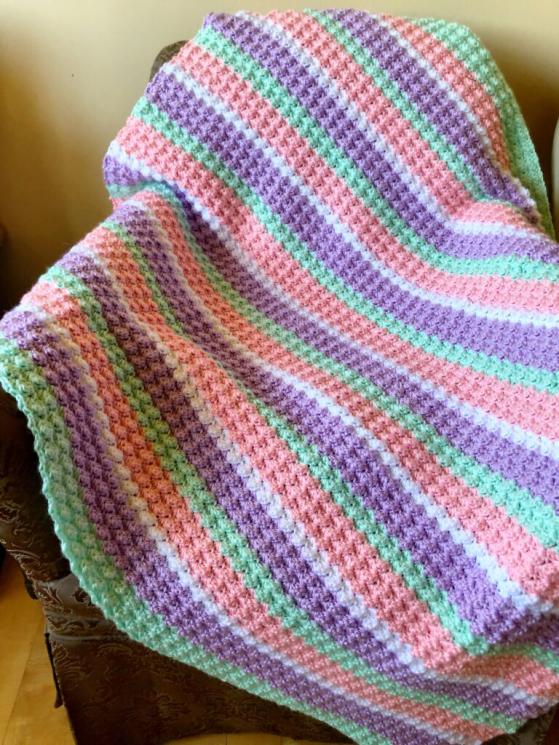 Textured Baby Blanket in Pastel-blanket3-jpg
