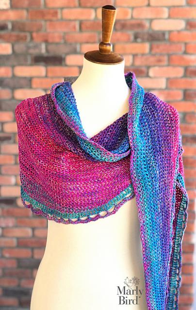 Rainbow Sprinkles Crescent Shawl-shawl2-jpg
