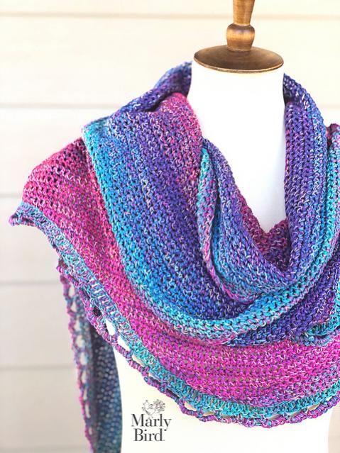 Rainbow Sprinkles Crescent Shawl-shawl4-jpg